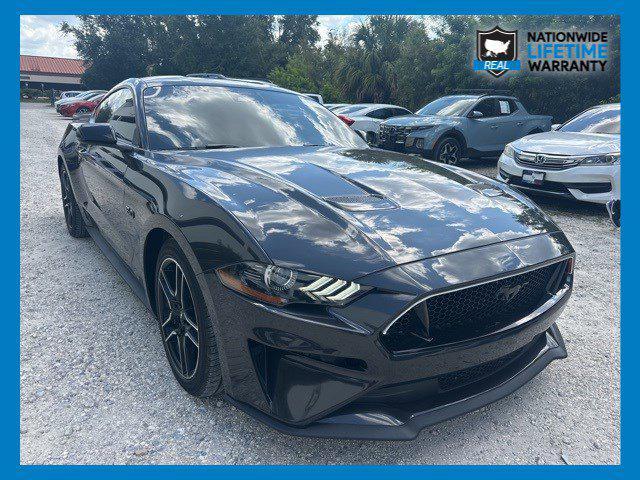 used 2022 Ford Mustang car, priced at $36,499