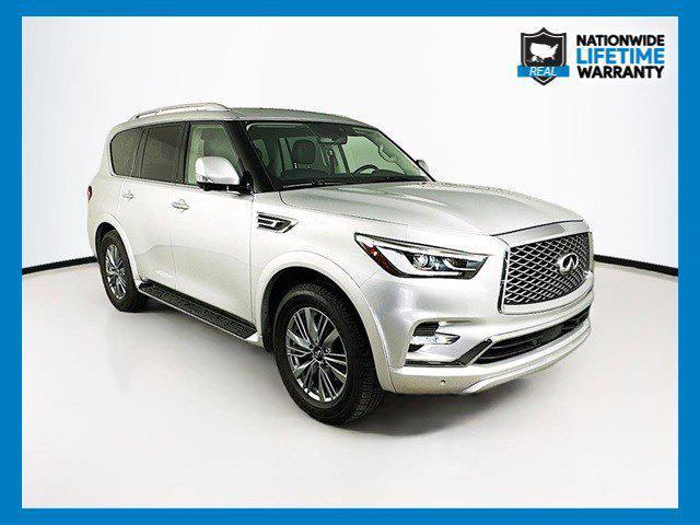 used 2021 INFINITI QX80 car, priced at $30,000