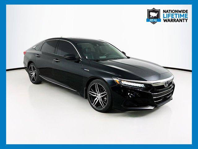 used 2021 Honda Accord Hybrid car, priced at $28,362