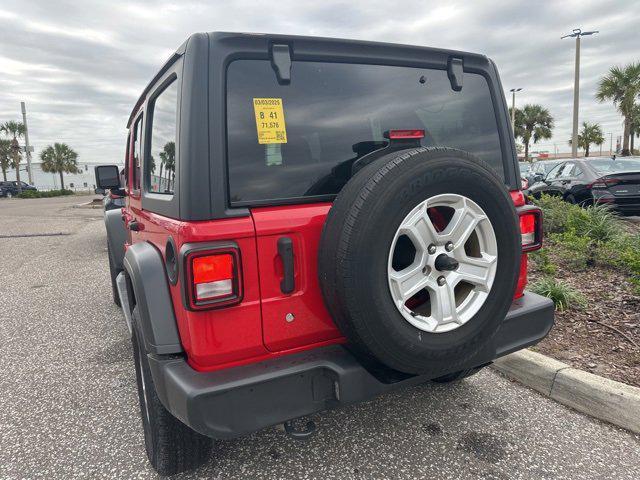 used 2020 Jeep Wrangler Unlimited car, priced at $23,503