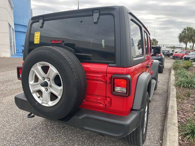 used 2020 Jeep Wrangler Unlimited car, priced at $23,503