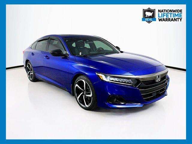 used 2021 Honda Accord car, priced at $24,154