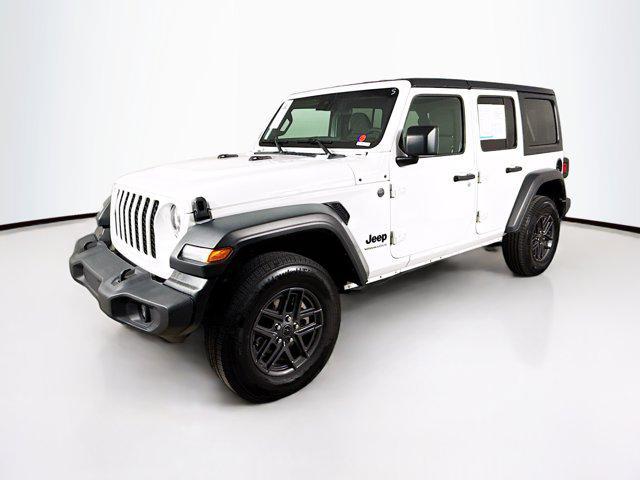 used 2024 Jeep Wrangler car, priced at $34,218