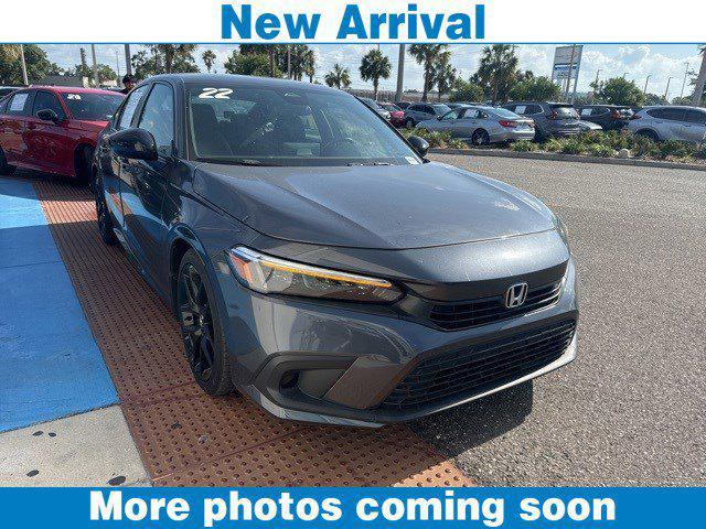 used 2022 Honda Civic car, priced at $22,149
