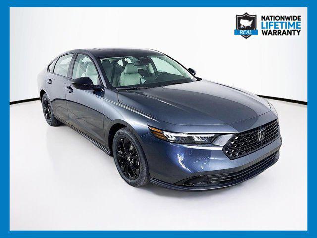 new 2025 Honda Accord car, priced at $30,538