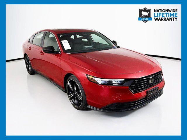 used 2024 Honda Accord Hybrid car, priced at $26,328