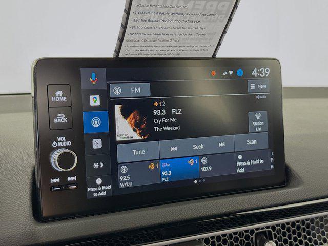 new 2025 Honda Civic Hybrid car, priced at $33,412