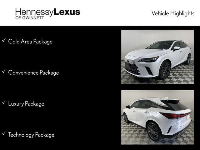 new 2024 Lexus RX 350 car, priced at $66,740