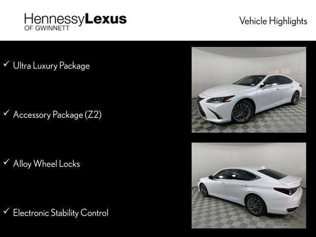 new 2024 Lexus ES 300h car, priced at $57,190
