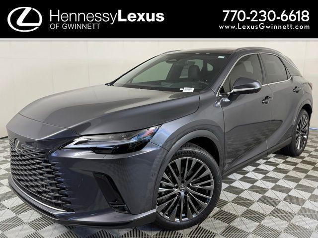 new 2025 Lexus RX 450h+ car, priced at $77,544