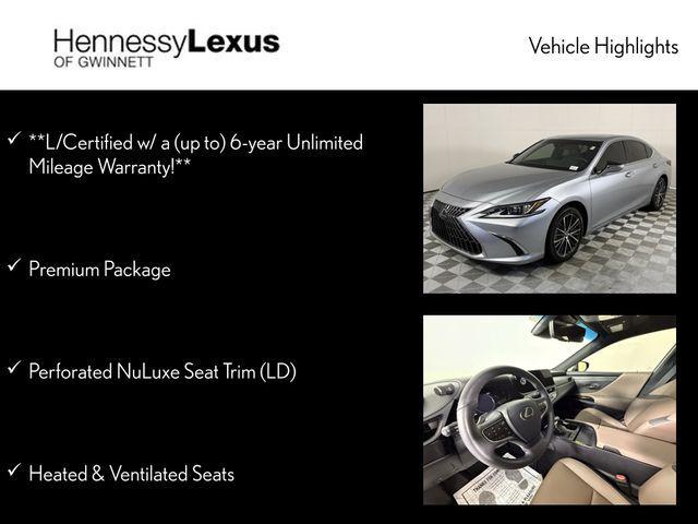 used 2024 Lexus ES 350 car, priced at $43,990
