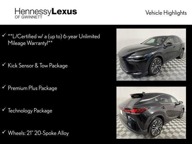 used 2024 Lexus RX 350 car, priced at $57,990