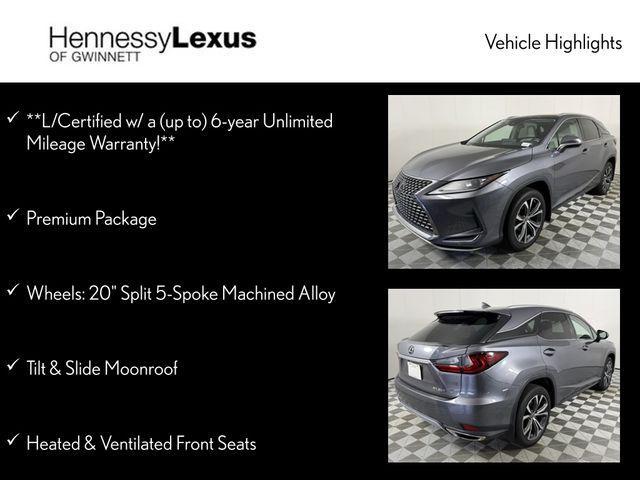 used 2021 Lexus RX 350 car, priced at $40,990