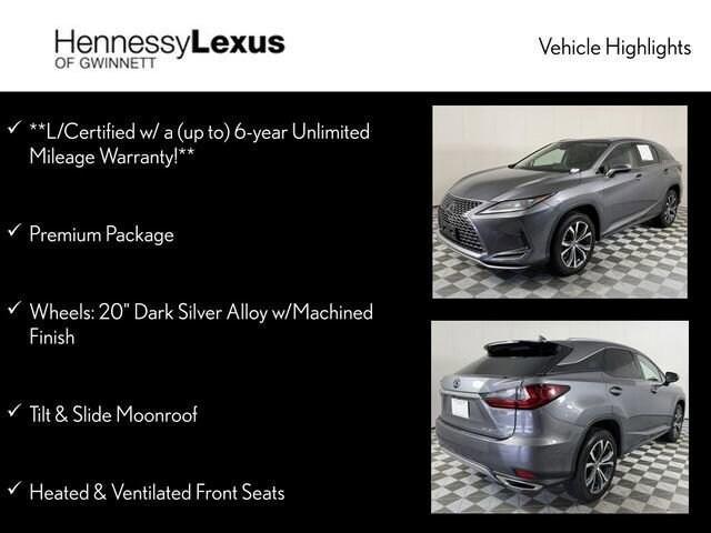used 2022 Lexus RX 350 car, priced at $46,990