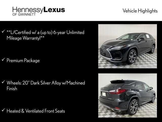 used 2022 Lexus RX 350 car, priced at $46,990