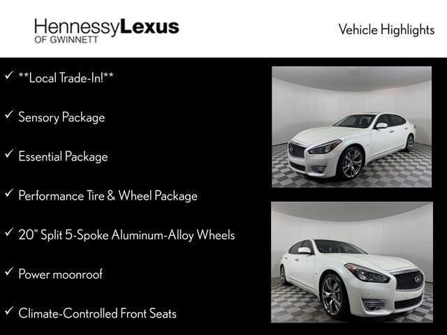 used 2018 INFINITI Q70L car, priced at $18,390