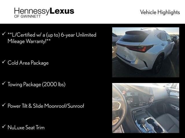 used 2024 Lexus NX 350h car, priced at $45,990