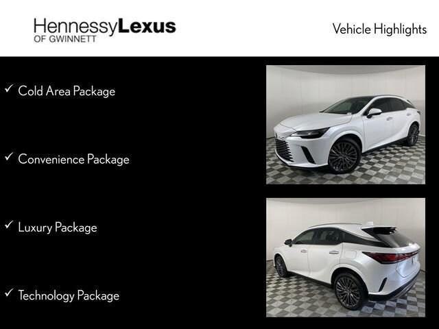 new 2024 Lexus RX 350 car, priced at $64,975