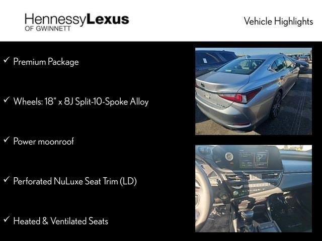 used 2022 Lexus ES 350 car, priced at $46,830