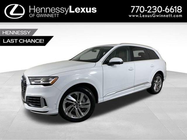 used 2021 Audi Q7 car, priced at $31,990