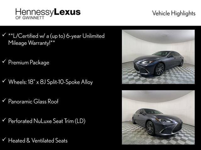 used 2023 Lexus ES 350 car, priced at $41,990