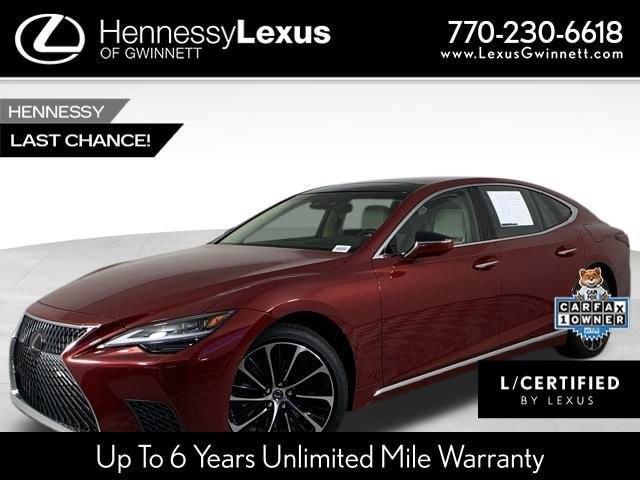 used 2021 Lexus LS 500 car, priced at $64,990