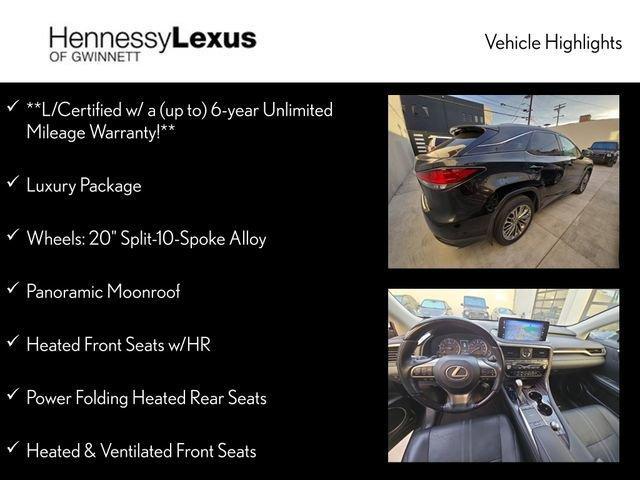 used 2020 Lexus RX 350 car, priced at $39,990