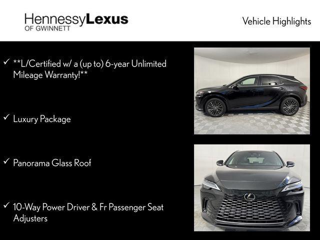 used 2023 Lexus RX 350 car, priced at $54,990
