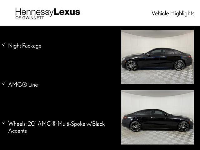 used 2022 Mercedes-Benz E-Class car, priced at $43,990