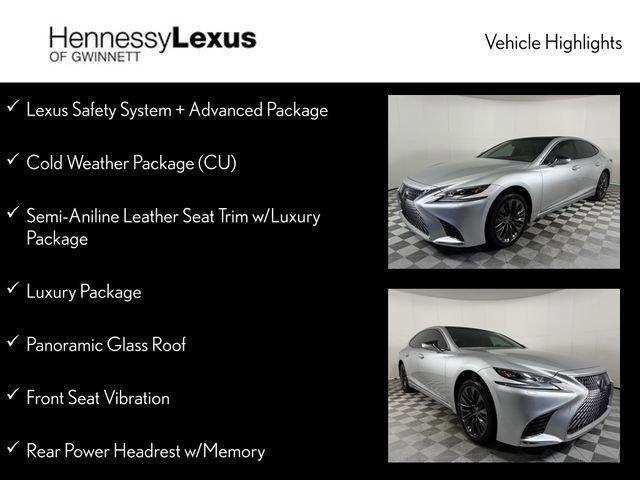 used 2018 Lexus LS 500 car, priced at $44,890