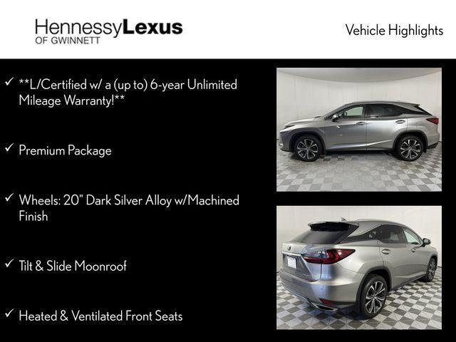 used 2022 Lexus RX 350 car, priced at $41,390