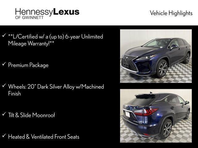 used 2022 Lexus RX 350 car, priced at $44,990