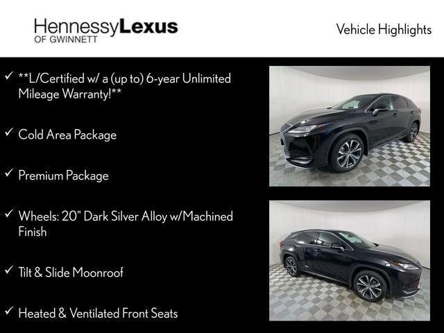 used 2022 Lexus RX 350 car, priced at $45,990