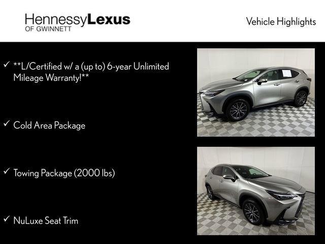 used 2024 Lexus NX 250 car, priced at $40,990