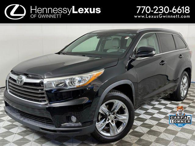 used 2015 Toyota Highlander car, priced at $19,790