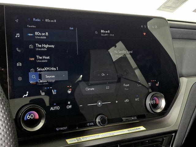 new 2025 Lexus TX 500h car, priced at $75,429