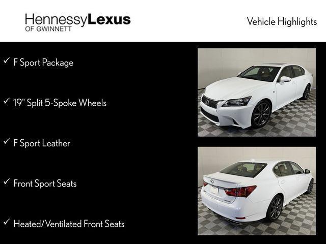 used 2015 Lexus GS 350 car, priced at $16,990