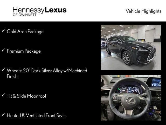 used 2022 Lexus RX 350 car, priced at $52,525