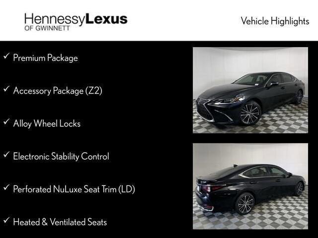 new 2024 Lexus ES 300h car, priced at $50,585
