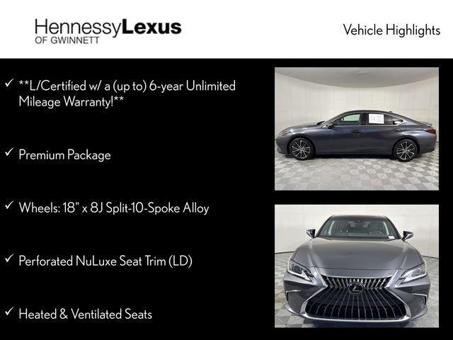 used 2023 Lexus ES 300h car, priced at $42,590