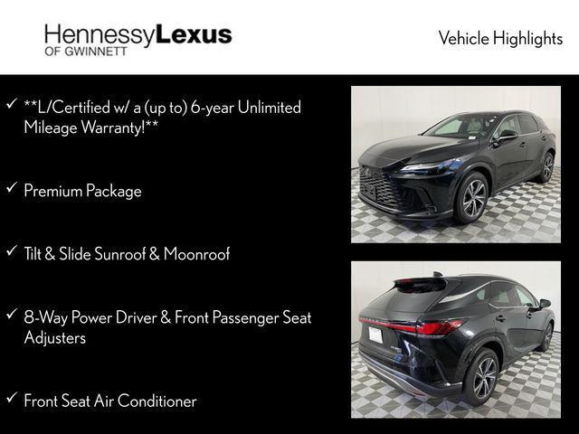 used 2023 Lexus RX 350 car, priced at $49,990