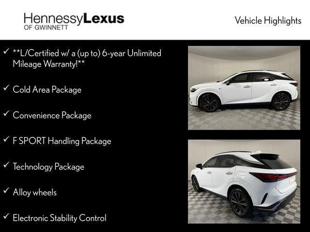 used 2024 Lexus RX 350 car, priced at $51,690