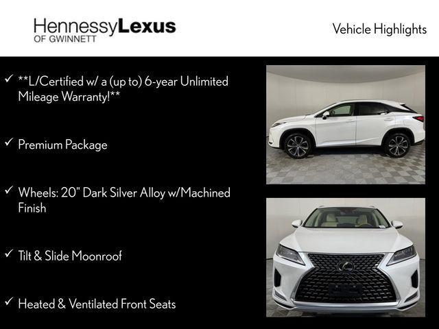 used 2022 Lexus RX 350 car, priced at $48,690