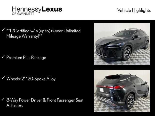 used 2023 Lexus RX 350 car, priced at $53,990