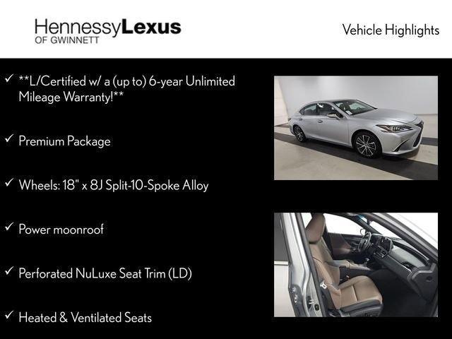 used 2022 Lexus ES 350 car, priced at $39,990