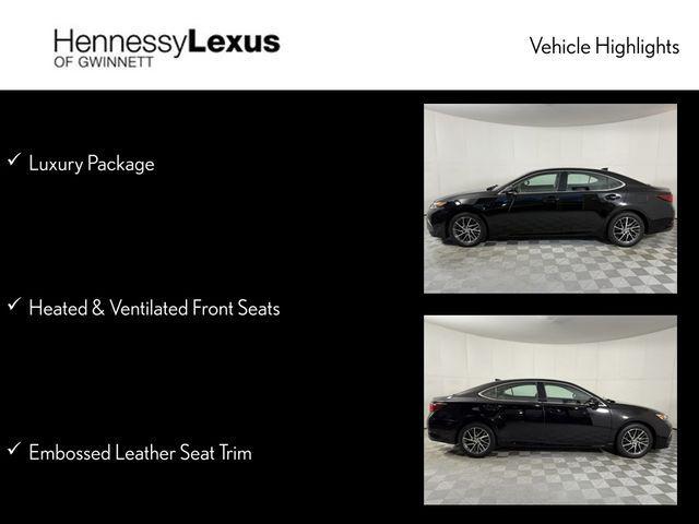 used 2017 Lexus ES 350 car, priced at $19,890