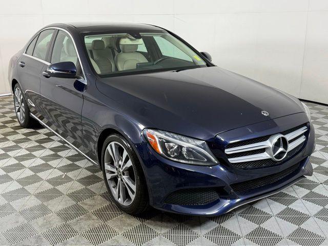 used 2018 Mercedes-Benz C-Class car, priced at $12,990