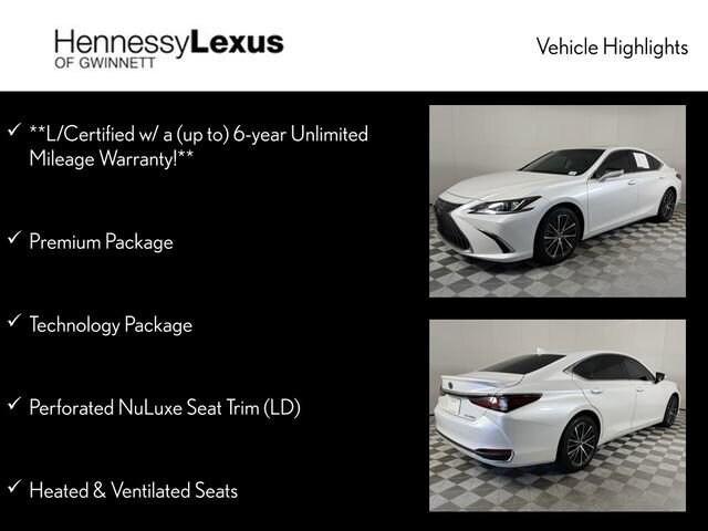 used 2024 Lexus ES 300h car, priced at $40,990