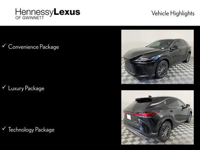 used 2024 Lexus RX 350 car, priced at $58,990