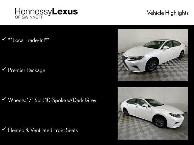 used 2018 Lexus ES 350 car, priced at $25,990